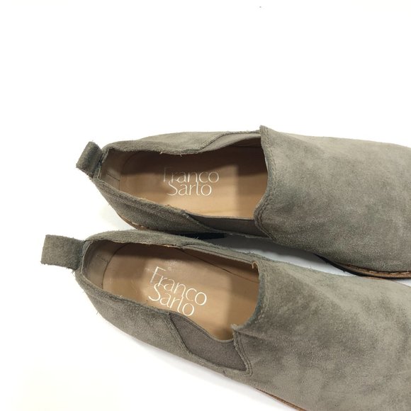 Franco Sarto Cole Gray Suede loafers Womans size 7.5M - Picture 7 of 10